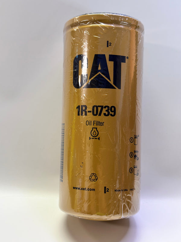 1R-0739 Standard Efficiency Engine Oil Filter - Genuine CAT Part