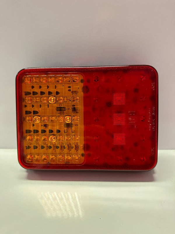 Caterpillar CAT 232-6136 24V Red/Amber LED Signal Light