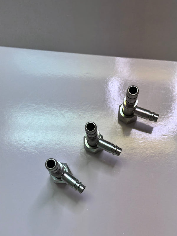 FJ3054-1010S EATON E-Z CLIP SYSTEM A/C REFRIGERATION PRODUCTS FEMALE O-RING SHORT PILOT WITH R134A LOW SIDE PORT
