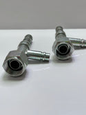 FJ3054-1010S EATON E-Z CLIP SYSTEM A/C REFRIGERATION PRODUCTS FEMALE O-RING SHORT PILOT WITH R134A LOW SIDE PORT