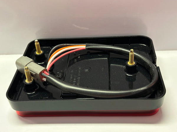 Caterpillar CAT 232-6136 24V Red/Amber LED Signal Light