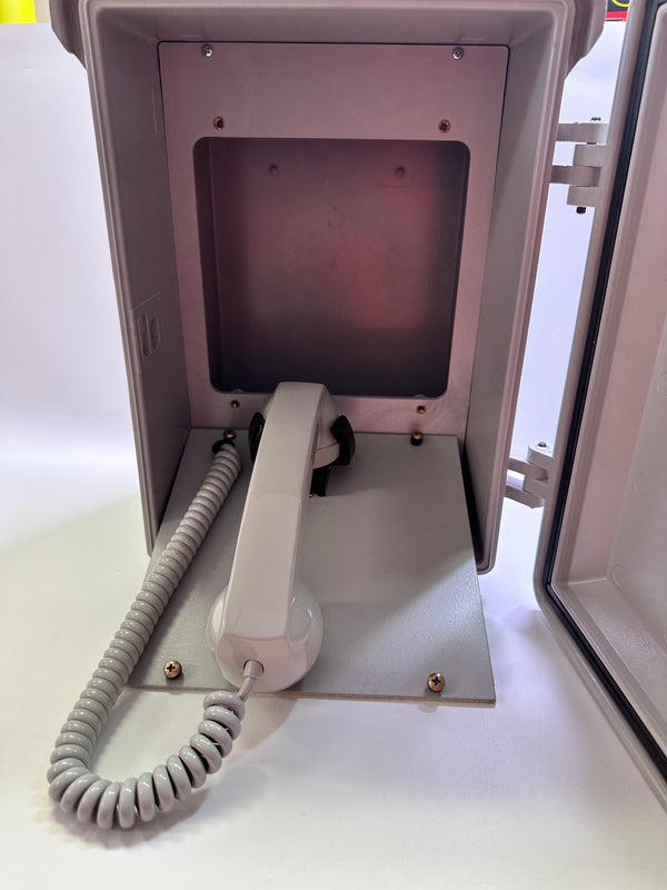 Gai-Tronics 473-001 Permanent Outdoor Handset Station in weatherproof box
