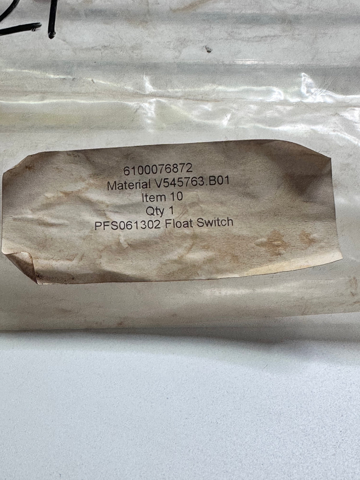 6100076872 Top entry Level Float Switch