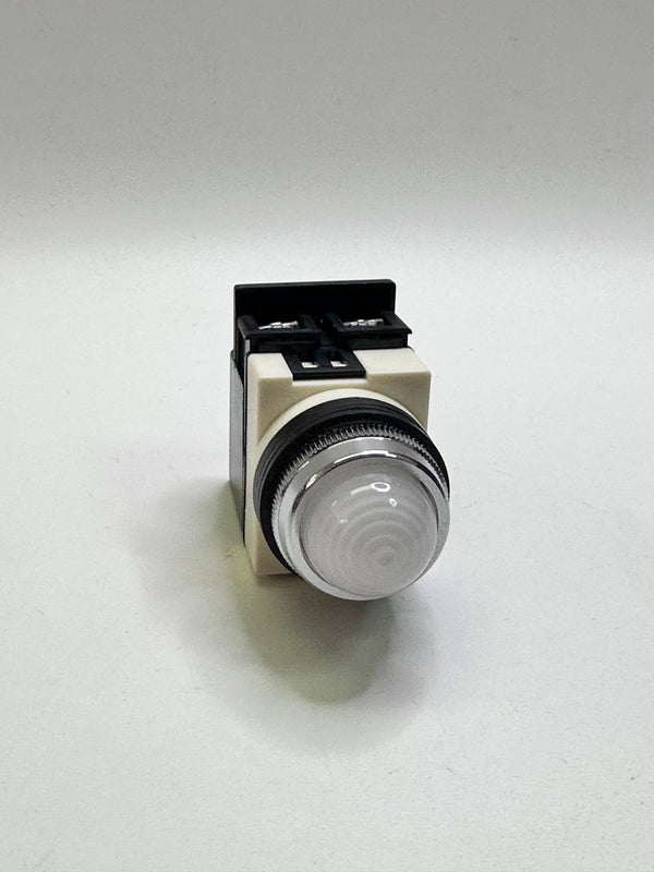 A25 ILT120 φ25 Pilot Light, Round with Tranformer AC120/132V [white]