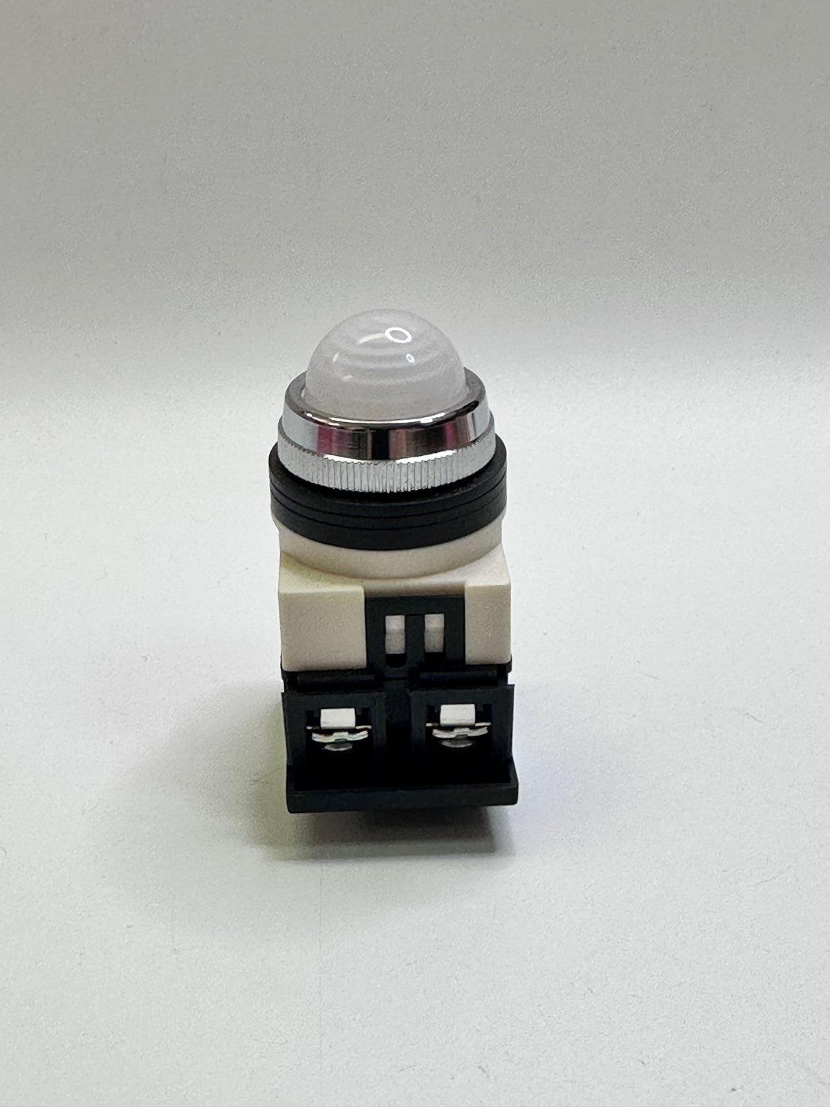 A25 ILT120 Round White Pilot Light with Transformer, AC120/132V, φ25