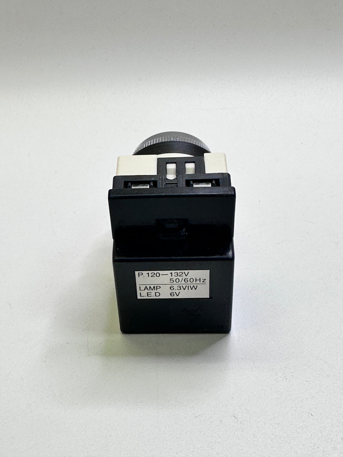 A25 ILT120 Round White Pilot Light with Transformer, AC120/132V, φ25