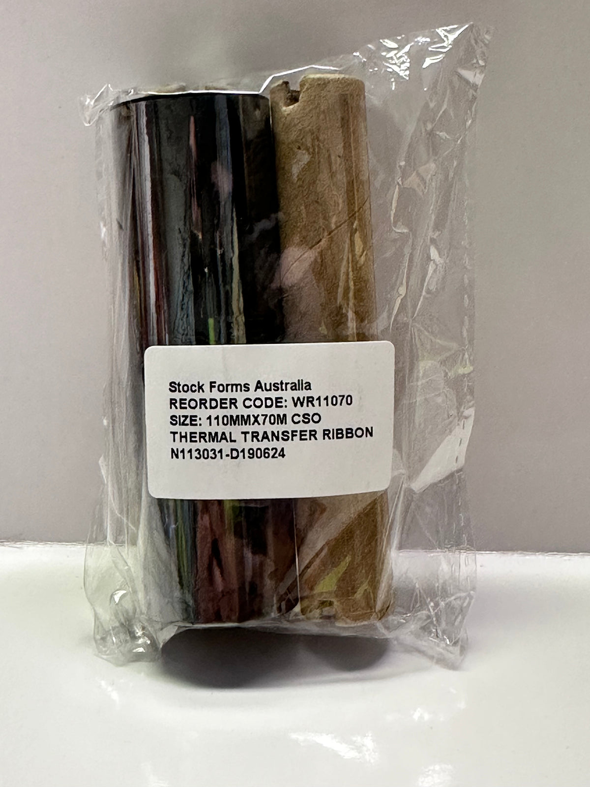 Thermal Wax resin Ribbon Roll N113031-D190624 (WR11070)