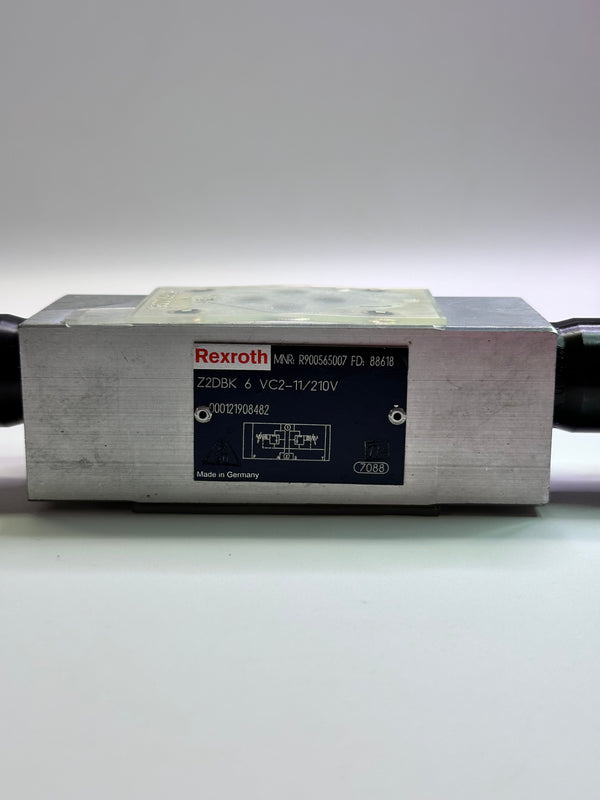 R900565007 Bosch Rexroth Hydraulic Pilot Operated, Pressure Relief Valve Z2DBK 6 VC2-11/210V