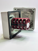 56SW420C0 Four Pole Changeover & Reversing Switch [Grey]