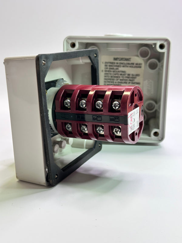 56SW420C0 Four Pole Changeover & Reversing Switch [Grey]