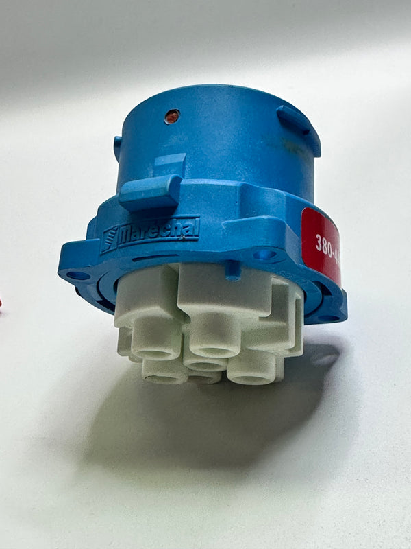 3118017972 30A Decontactor Inlet, 3P+Neutral+Earth 380-440V