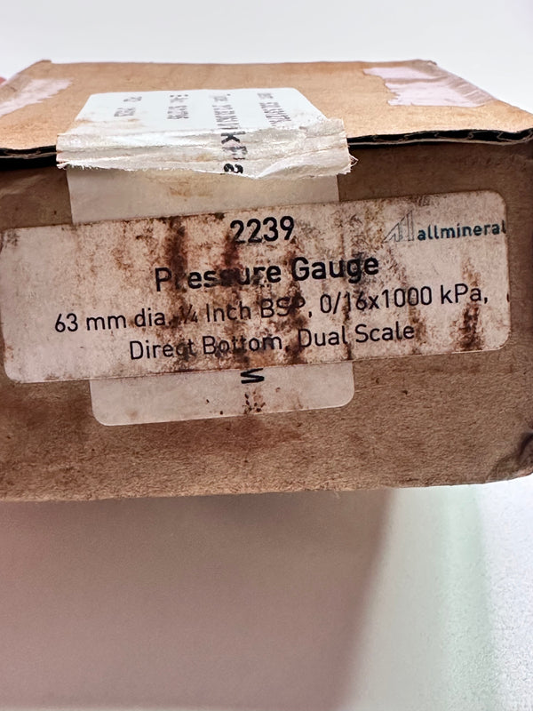 213.53.063 Wika Liquid Filled Pressure Gauge 0-16000kPa
