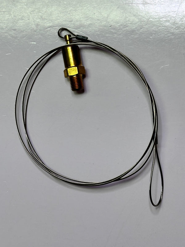 Eaton 1421-60 Drain Cock, Air Tank Drain Valve, Brass