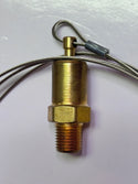 Eaton 1421-60 Drain Cock, Air Tank Drain Valve, Brass