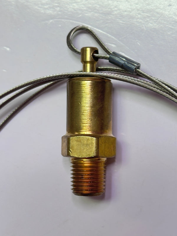 Eaton 1421-60 Drain Cock, Air Tank Drain Valve, Brass