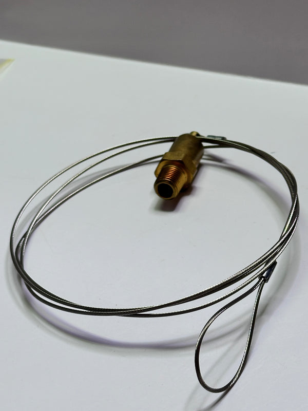Eaton 1421-60 Drain Cock, Air Tank Drain Valve, Brass