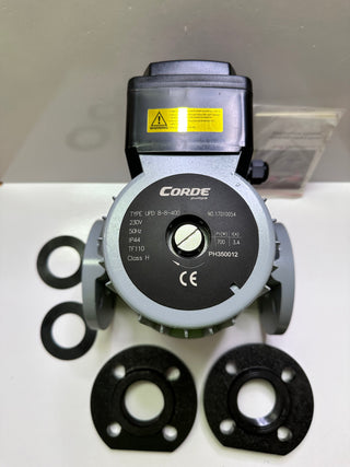 Corde UPD8-8-400 Hot Water Circulator Pump, Flanged, Single Phase