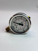 Wika 213.53 Bourdon Tube Pressure Gauge, 0-600kPa/psi R 1/4 - 9312727