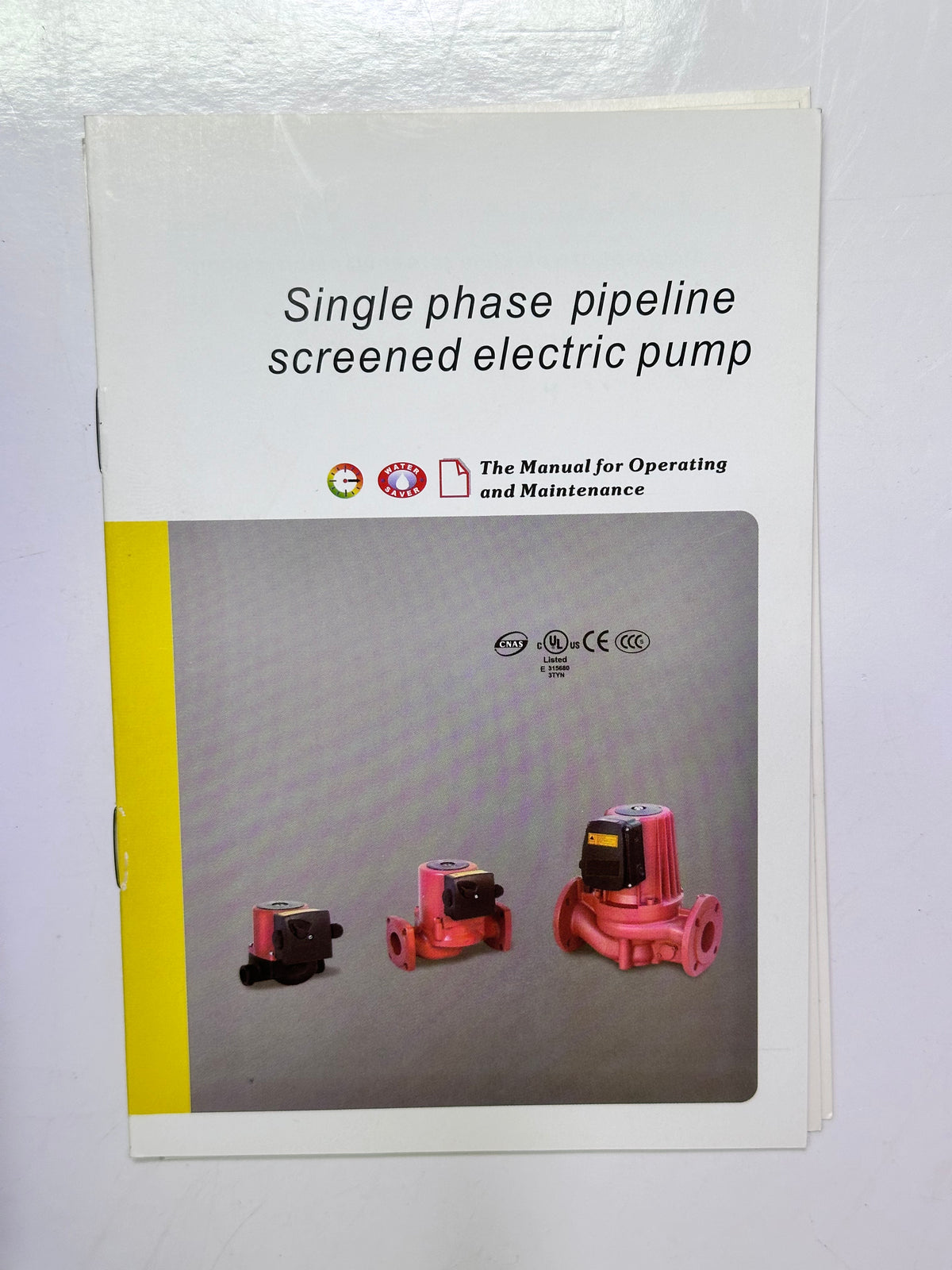 Corde UPD8-8-400 Hot Water Circulator Pump, Flanged, Single Phase