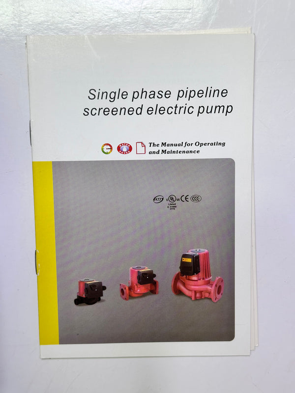 Corde UPD8-8-400 Hot Water Circulator Pump, Flanged, Single Phase