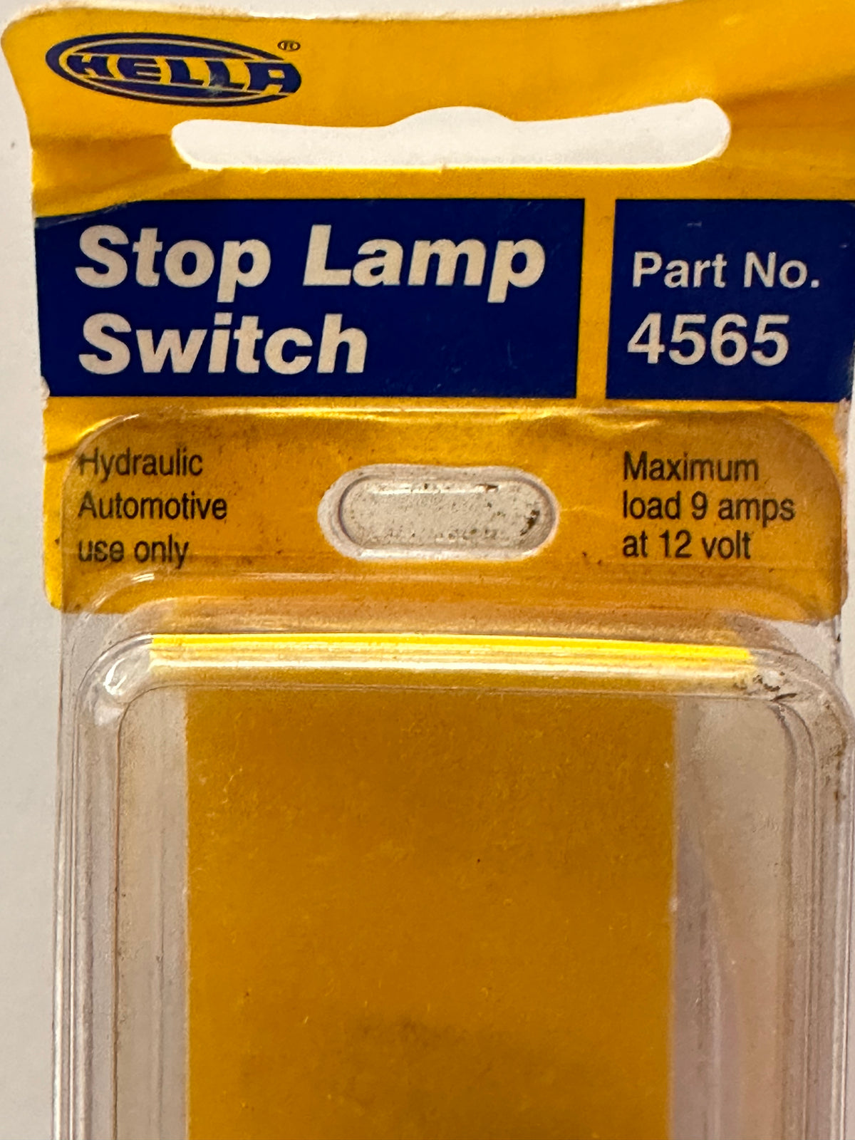 Hella 4565 Hydraulic Stop Lamp Switch