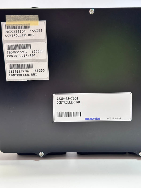 7839-22-7204 Controller, RBI - Genuine Komatsu Part