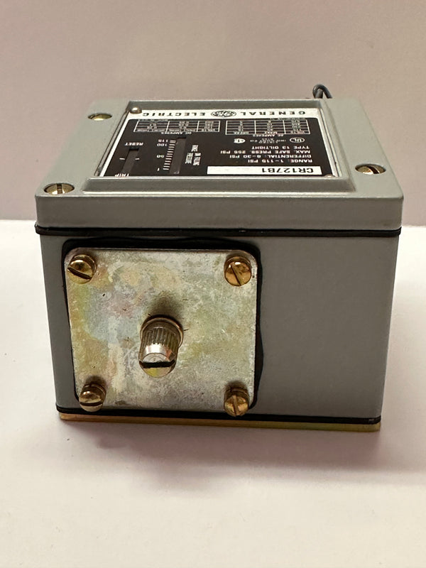 GE CR127B1 Bellows Actuated Pressure Switch