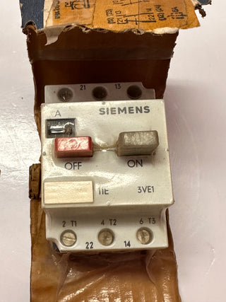 SIEMENS 3VE1010-2C Circuit Breaker 0.16-0.25A