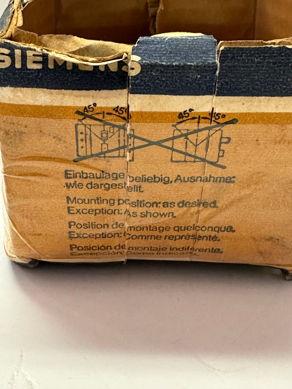 SIEMENS 3VE1010-2C Circuit Breaker 0.16-0.25A