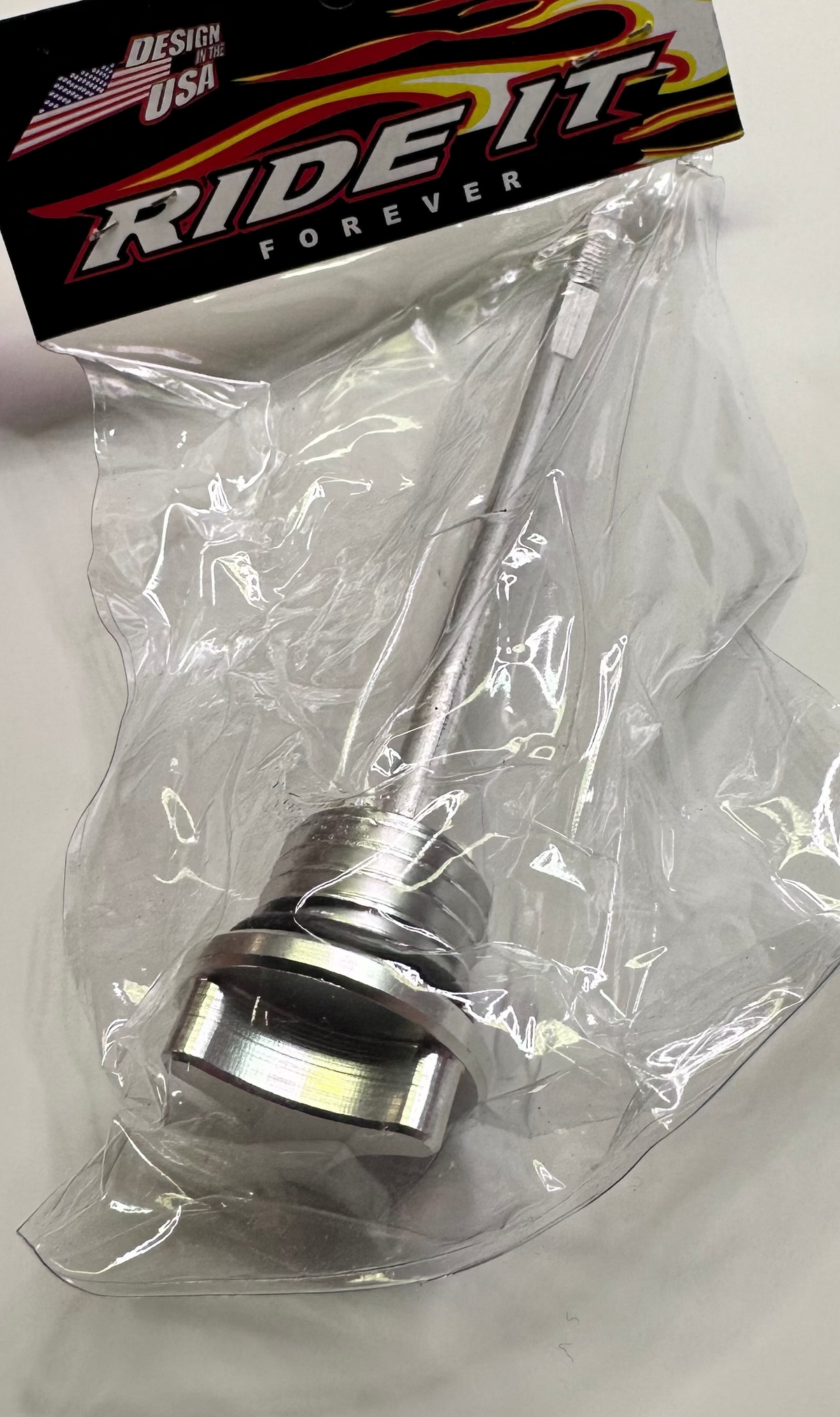 CNC Engine Oil Dipstick, Silver