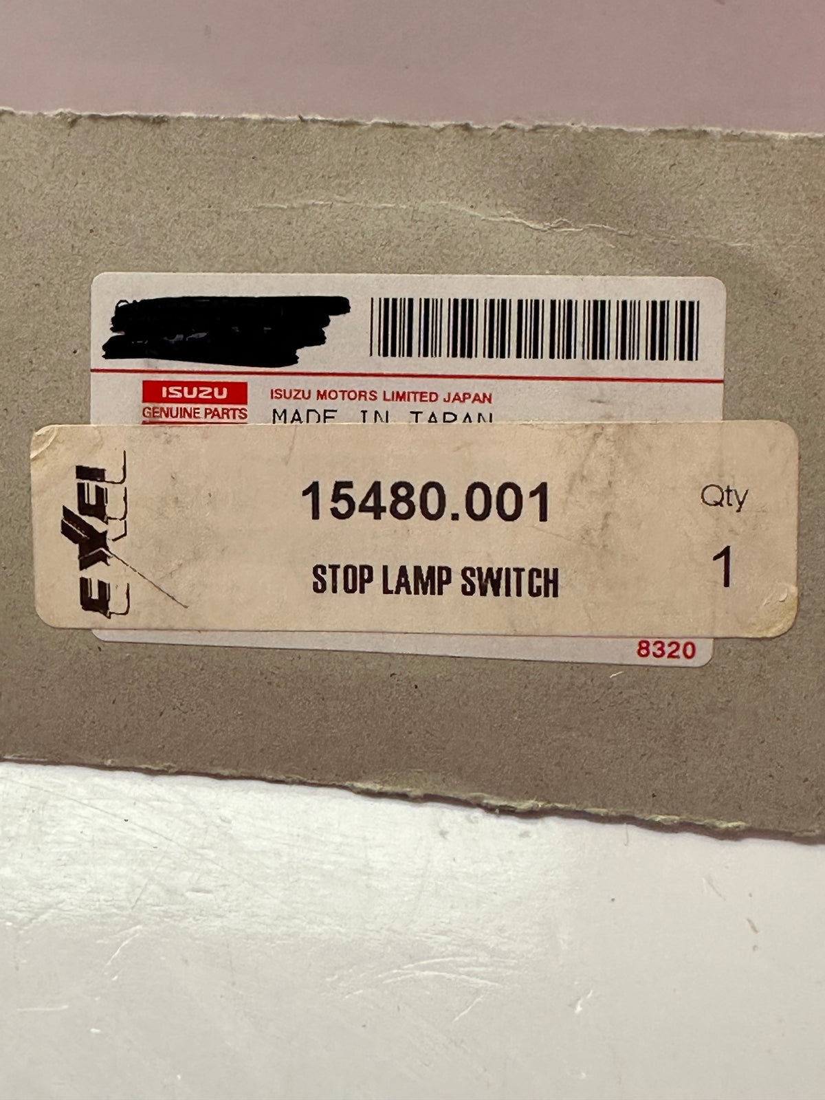 Isuzu 15480001 Stop-Light Switch – Listed Truck Applications