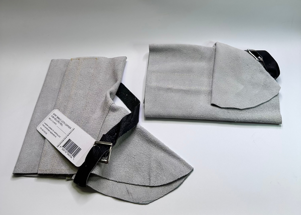 W743328 Weld Guard Velcro Release Leather Welder's Spats