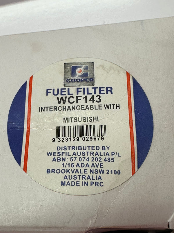 Wesfil Cooper WCF143 Fuel Filter