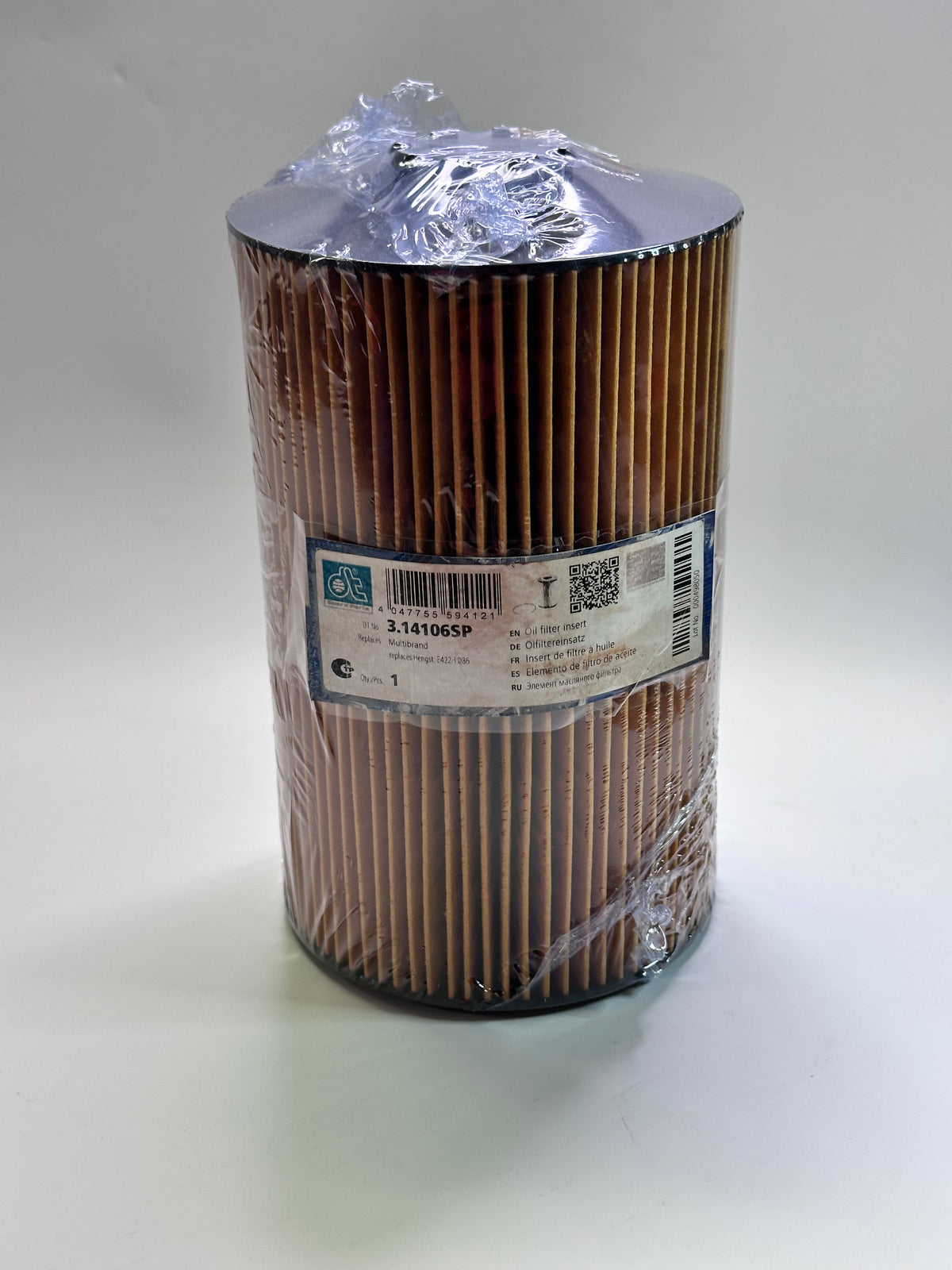 DT Spares 3.14106SP Oil Filter Insert