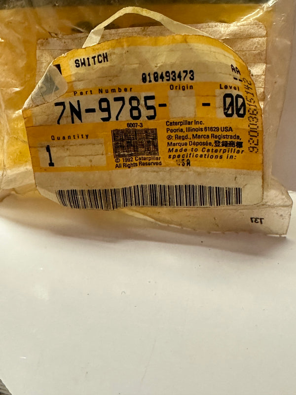Caterpillar CAT 7N-9785 Switch
