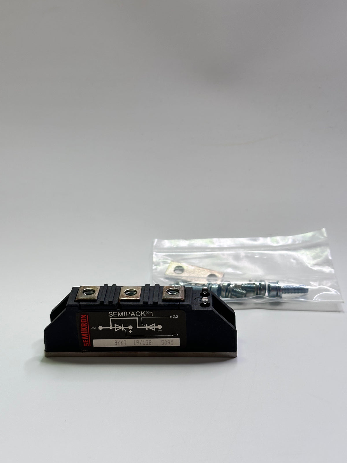 Semikron SKKT 19/12E Dual Thyristor Module — 18 A, 1200 V
