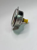 MR-205-DS-R134a Bourdon Type Pressure Gauge, Oil Filled, Front Mount - 7870354