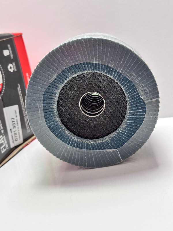 JBS 0781 3377 125mm X 22,23mm 80 GRIT Flap Disc, 10 pk