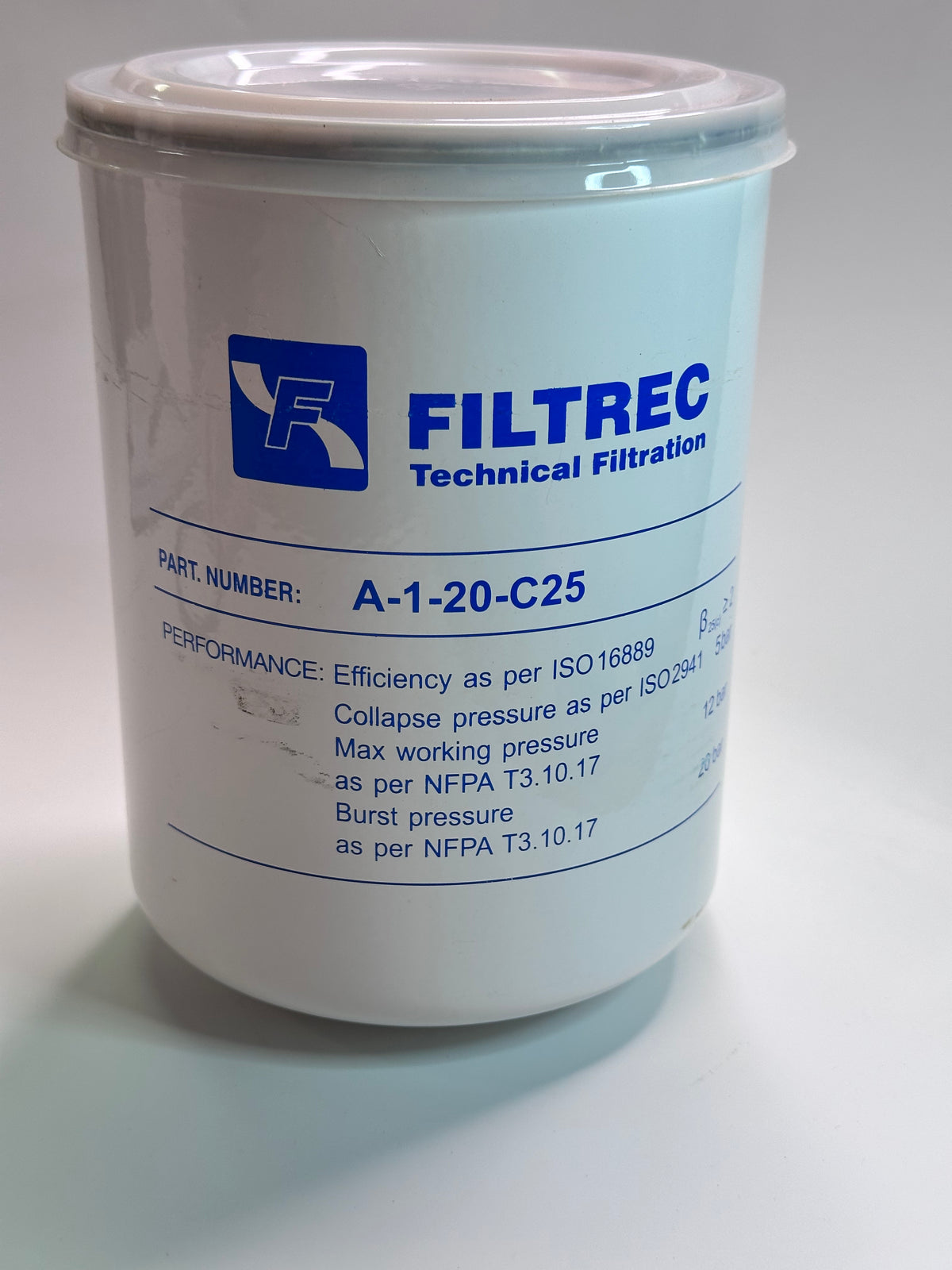 Filtrec A-1-20-C25 Hydraulic Oil Filter