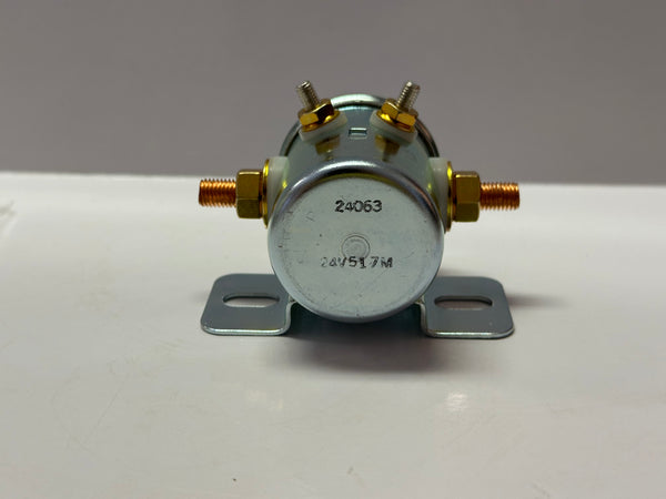 SPST 24V 85A Continuous Duty Solenoid 24063 / 24063BX