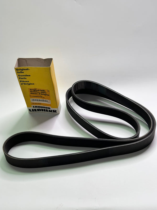 Liebherr 11005218 V-Belt, Ribbed, Heavy Duty