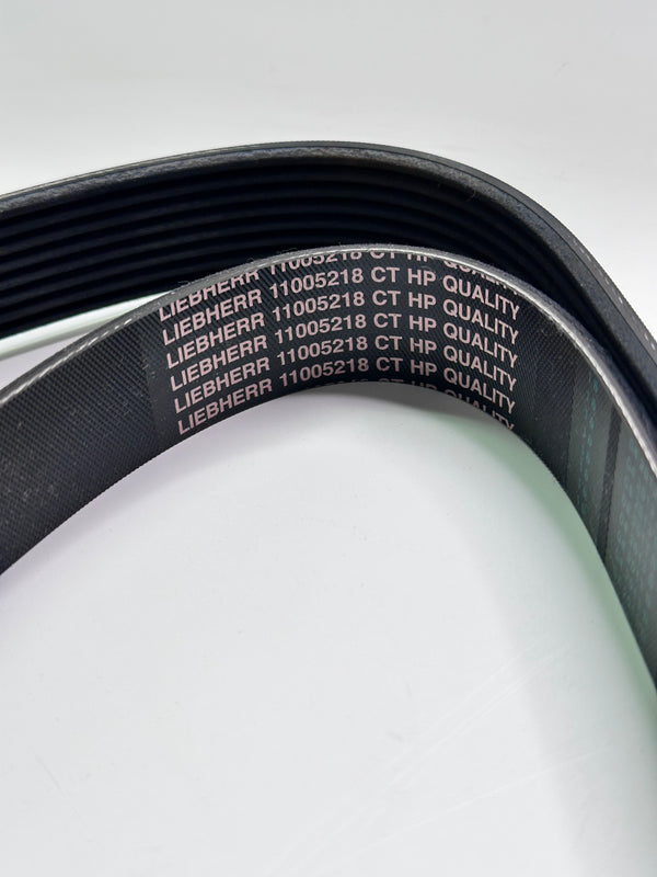 Liebherr 11005218 V-Belt, Ribbed, Heavy Duty