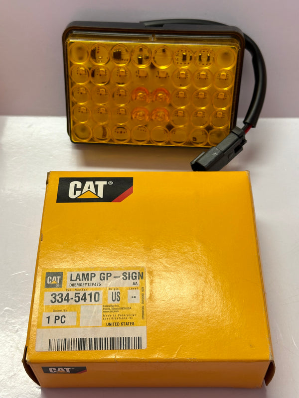 Caterpillar CAT 334-5410 LED Signal Light (Amber) 24V