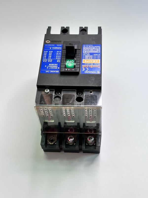 Terasaki XM30PB103P TemBreak 1 MCCB 85kA 3 Pole 10A