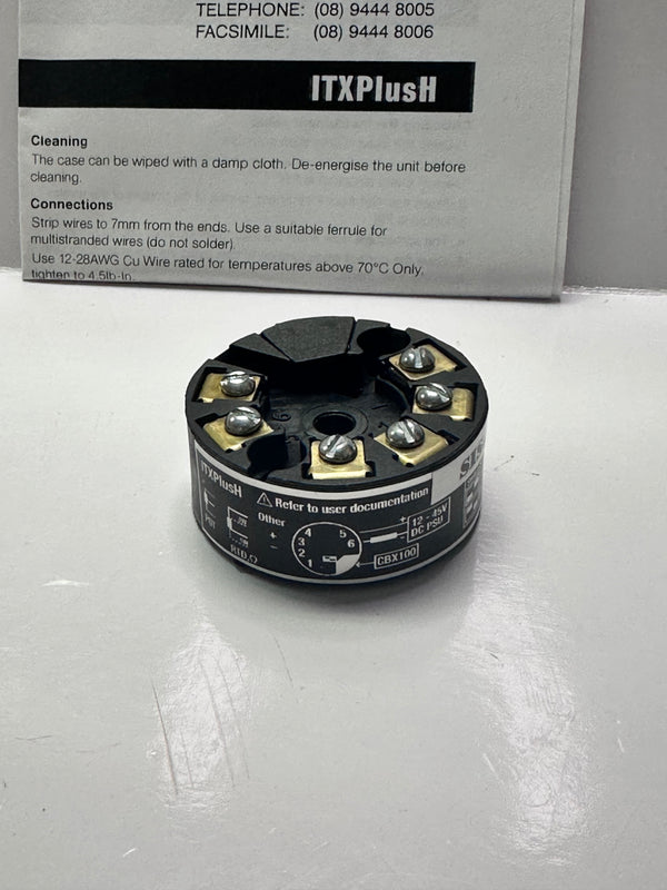 ITXPlus H Series Head Mount, Universal Loop powered, isolated, signal Converter