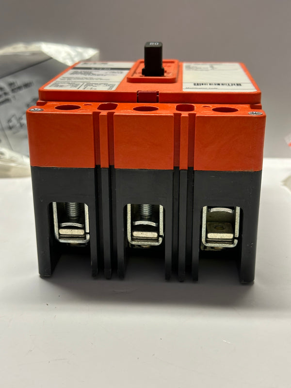 Eaton E2FM3080 Molded Circuit Breaker 80A