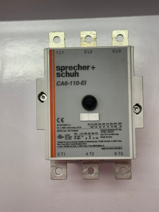 Sprecher + Schuh CA6-110-EI-11-24V Contactor