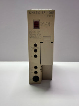 Siemens Simatic S5 Power Supply Module 6ES5930-8MD11