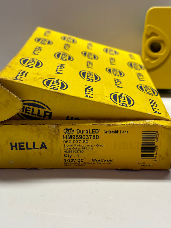 Hella HM95903780 DuraLed M-Series High Intensity Warning Beacon - Green