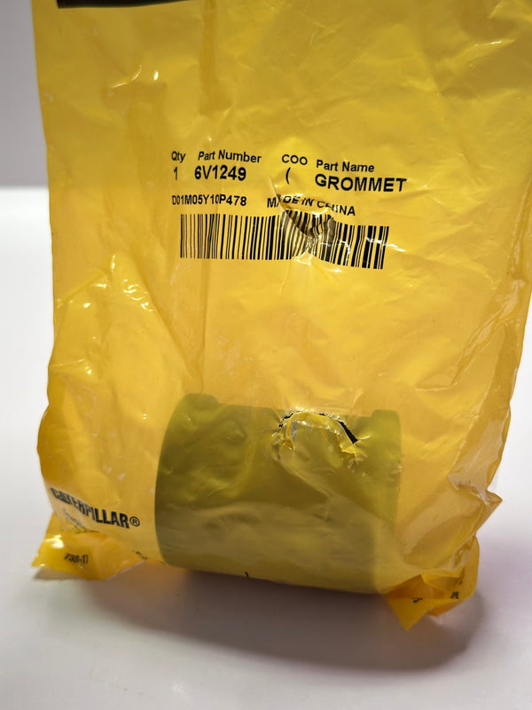 6V-1249 22.00mm Dual Flange Rubber Grommet